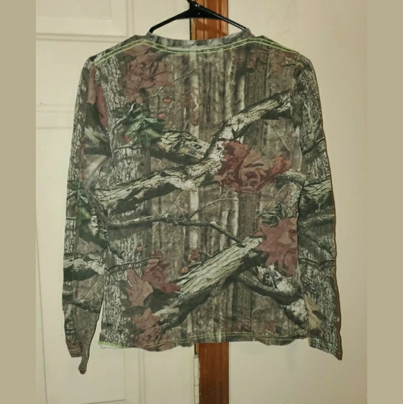 Mossy Oak Woodland Camo Shirt - Picture 5 of 7